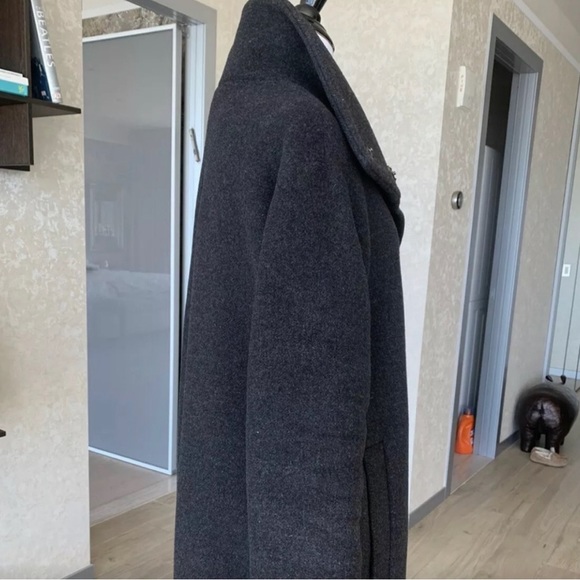 Max Mara Weekend Cocoon Wool Coat Size 4 - Picture 3 of 6